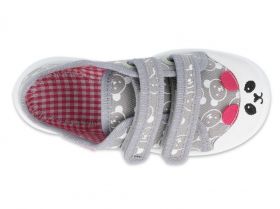 BEFADO MAXI 907P130 Бебешки текстилни обувки, Сиви