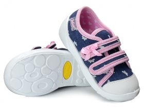 BEFADO MAXI 907P086 Бебешки текстилни обувки, Сини