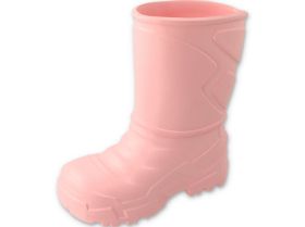 BEFADO 162Y307 Детски гумени ботуши с чорап-отоплител, Розови