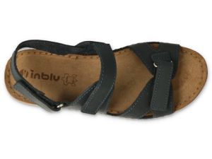 INBLU 158D235 Дамски анатомични сандали от естествена кожа