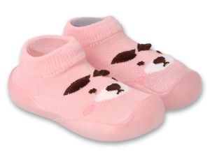 BEFADO 002P046 Бебешки Обувки чорапчета, Розови 