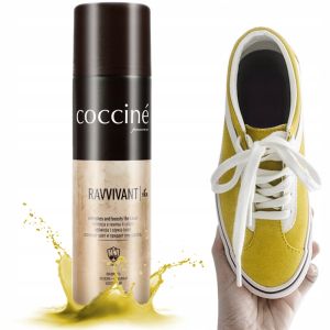 COCCINE RAVVIVANT Жълт спрей за освежаване на велур и набук, 250 ml  