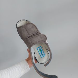 BEFADO DR ORTO 676D006 Sandale ortopedici femei cu velcro, gri