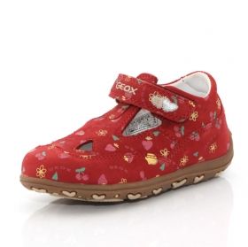 GEOX B91E6R 00076 C7000Baby Toddler Shoes (red)