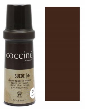 COCCINE SUEDE Тъмнокафява течна боя за велур и набук, 75 ml  