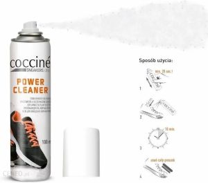 COCCINE SNEAKERS POWER CLEANER Спрей за сухо премахване на мазни петна от кожа, велур и текстил, 100 ml