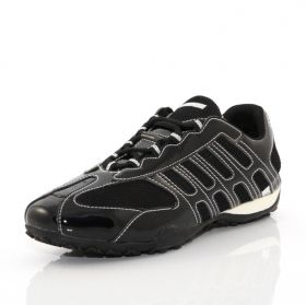 Women`s shoes GEOX D7112F 00211 C9999 with laces (black)