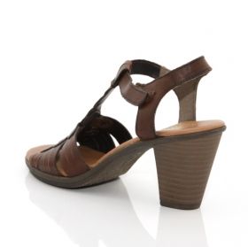 RIEKER 64168-25 Дамски сандали с патентован комфорт - кафяви