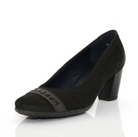 Дамски обувки с широк ток JENNY ARA 63413-01G, Черни