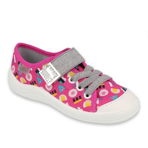 BEFADO TIM 251Y181 Детски текстилни обувки за момиче, Фуксия