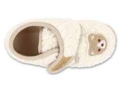 BEFADO FLEXI 465P019 Гъвкави бебешки пантофки за момиче, Бежови