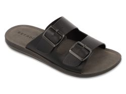 BEFADO HOME & GO 158M025 Мъжки чехли, Черни 