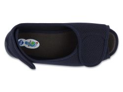 DR ORTO 542D003 Дамски обувки за отекъл крак, Тъмносини