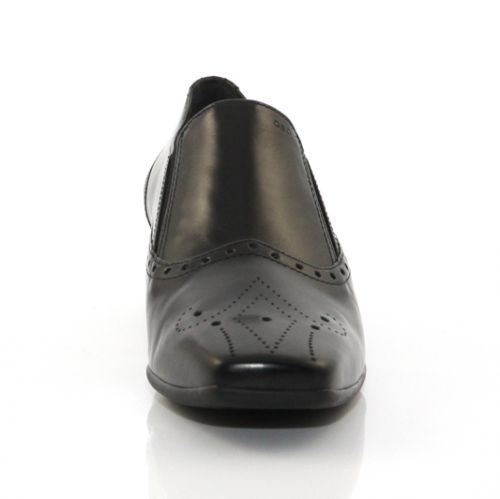 Дишащи Дамски обувки GEOX D93S4M 00049 C9999 - черни с ластици