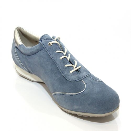 Немски Дамски обувки CAPRICE 9-23603-22 - сини велурени