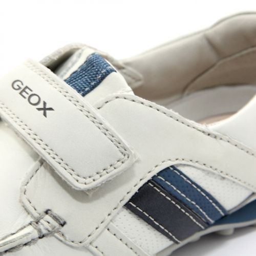 Дишащи Детски мокасини GEOX J3216E 04332 C1167 - бели