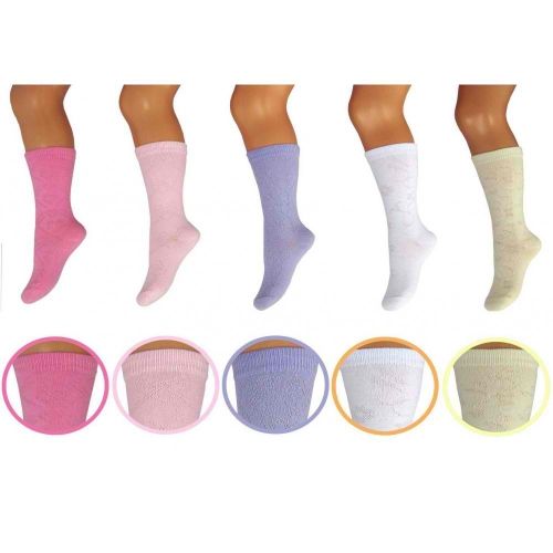 Комплект чорапи REWON 115002 3/4 ажур - 5 бр.