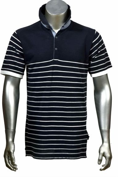 Мъжка риза GEOX M1110P TR146 F0658 - синя на бяло рае