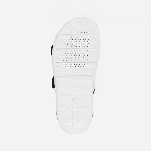 Дишащи Дамски сандали на платформа GEOX D OTTAYA D92CMC 08502 C0404, бели