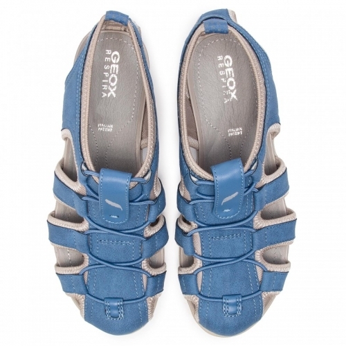 Дишащи Спортни сандали GEOX VEGA D62R6D 0EK15 C4453, сини