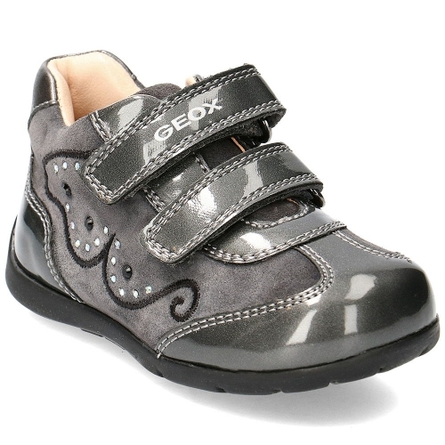 Дишащи Бебешки обувки GEOX BABY KAYATAN B9451A 022HI C9002, сиви