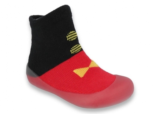 BEFADO 002P003 Бебешки Обувки чорапчета, Червени