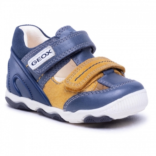 Бебешки обувки за прохождане GEOX B N.BALU' B. A B150PA 0CL22 C4368, Сини с жълто