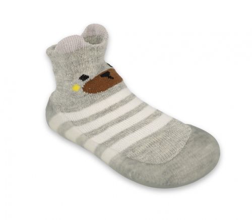 BEFADO 002P012 Бебешки Обувки чорапчета, Сиви