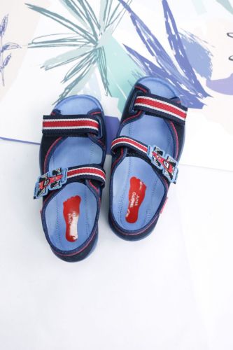 BEFADO MAX 969X128 Детски сандали за момче от текстил, Сини