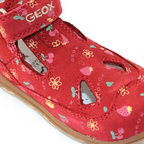 Дишащи Обувки за прохождащи  GEOX B91E6R 00076 C7000 - червени