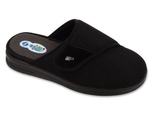 BEFADO DR ORTO 544D001 Дамско сабо за отекъл крак, Черно