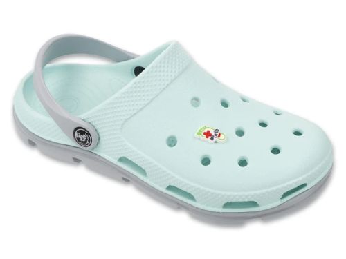 DR ORTO MED 154D303 Медицински чехли с каишка - светлосини