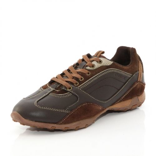 Дишащи Дамски спортни обувки GEOX D03C0G 04322 C6016 с велур и връзки