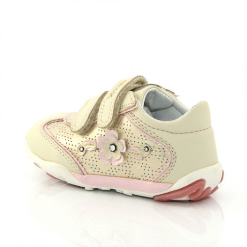 Обувки Geox B8137F 04443 C0041 Sweetly Girls с цветчета, Златисти