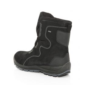 Боти Rieker -  черни с връзки