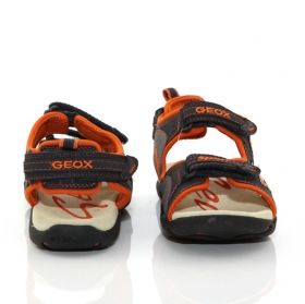 Дишащи Детски сандали GEOX SAFARI - сини с оранжево