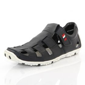Pantofi barbati RIEKER bleumarin din piele naturala
