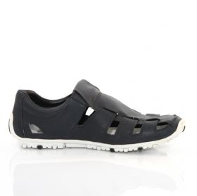 Pantofi barbati RIEKER bleumarin din piele naturala
