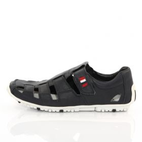 Pantofi barbati RIEKER bleumarin din piele naturala