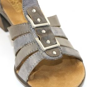 RIEKER 67354-40 Дамски сандали с патентован комфорт - сиви