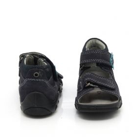 Бебешки сандали Superfit със затворена пета - сини