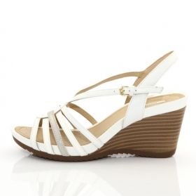 Sandale femei GEOX albe