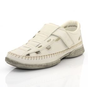 Мъжки обувки без връзки RIEKER 07985-60, Бели