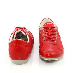 Дишащи Дамски спортни обувки GEOX D9105M 01102 C7000 - червени