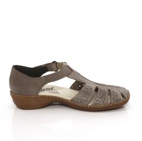 Pantofi femei RIEKER 41382-40 ANTISTRES gri