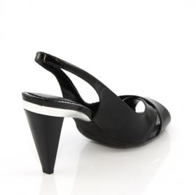 Women`s high heel sandals GEOX D91M9P 00066 C9999 (black)