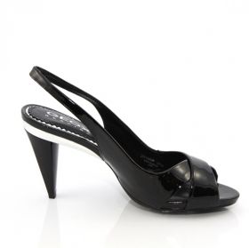 Women`s high heel sandals GEOX D91M9P 00066 C9999 (black)