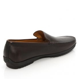Mocasini GEOX negri din piele naturala