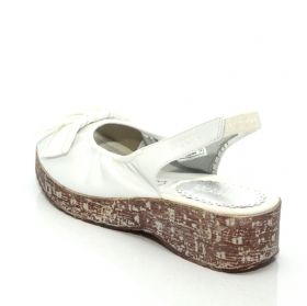 GEOX platform sandals (white)