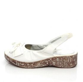 GEOX platform sandals (white)